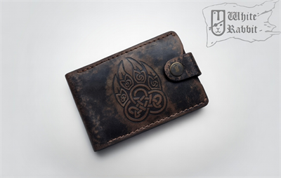 Зажим для купюр "Компаньон" - "Печать Велеса" (волчья лапа) 23612