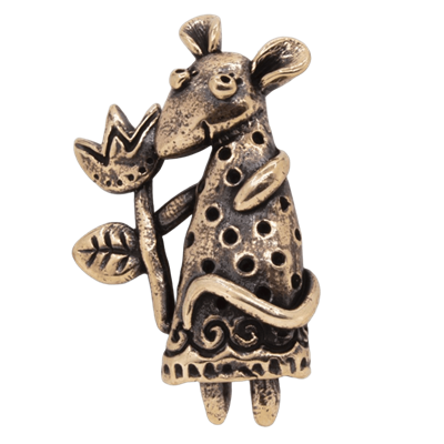 Брошка "Мышка" 21304