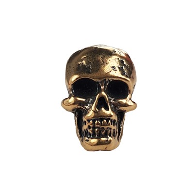 Бусина "Череп" (горизонт. отверстие) 21580