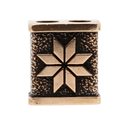 Бусина прямоугольная "Алатырь" 23534