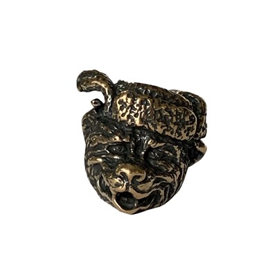 Бусина "Медведь в ушанке" 22122