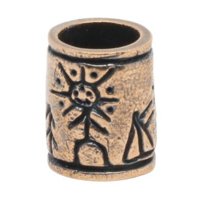 Бусина с солнечными человечками 21758