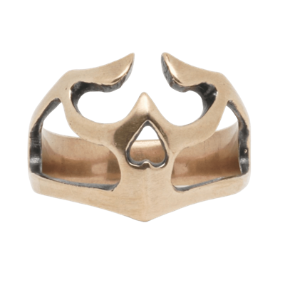 Кольцо "Череп прорезной" (22) 21519