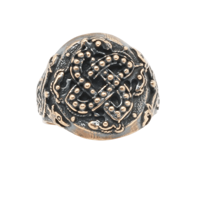 Перстень с Чудовищем, стилизация (17,5) 21541