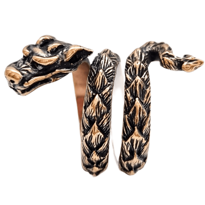 Кольцо "Китайский дракон" (18-19.5) 22434