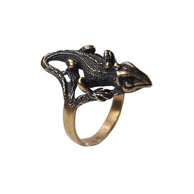 Кольцо "Игуана" (16,5) 21485