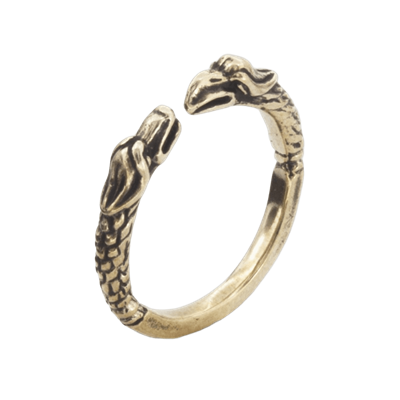 Кольцо "Дракон и Грифон" (15.5-17.5) 22388