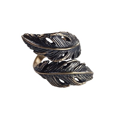 Кольцо "Перья" (17-19,5) 21498