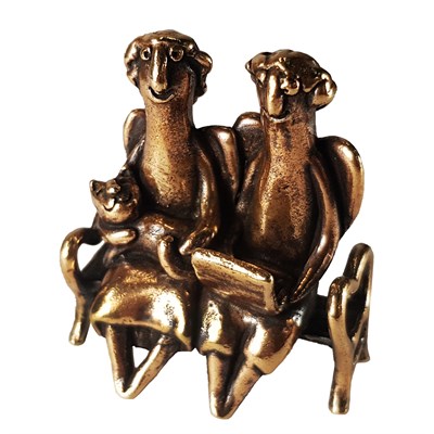 Ангелы с котом и ноутбуком 21350