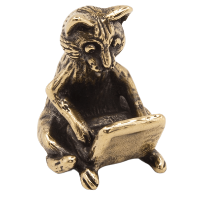 Кот с ноутбуком 21592