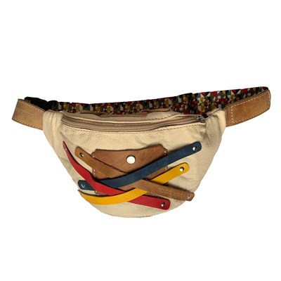 Сумка поясная "Полоски" (ассорти) 22234