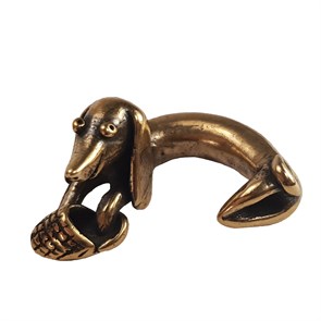 Такса с тапком 21412