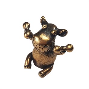 Бегемотик с гантелями 21339